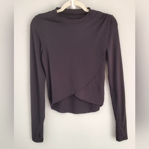 Wilo Long Sleeve Active Top Black Size: Small